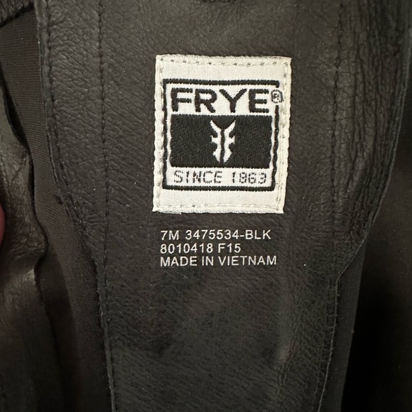 Women Frye- Black, over the knee lace boots